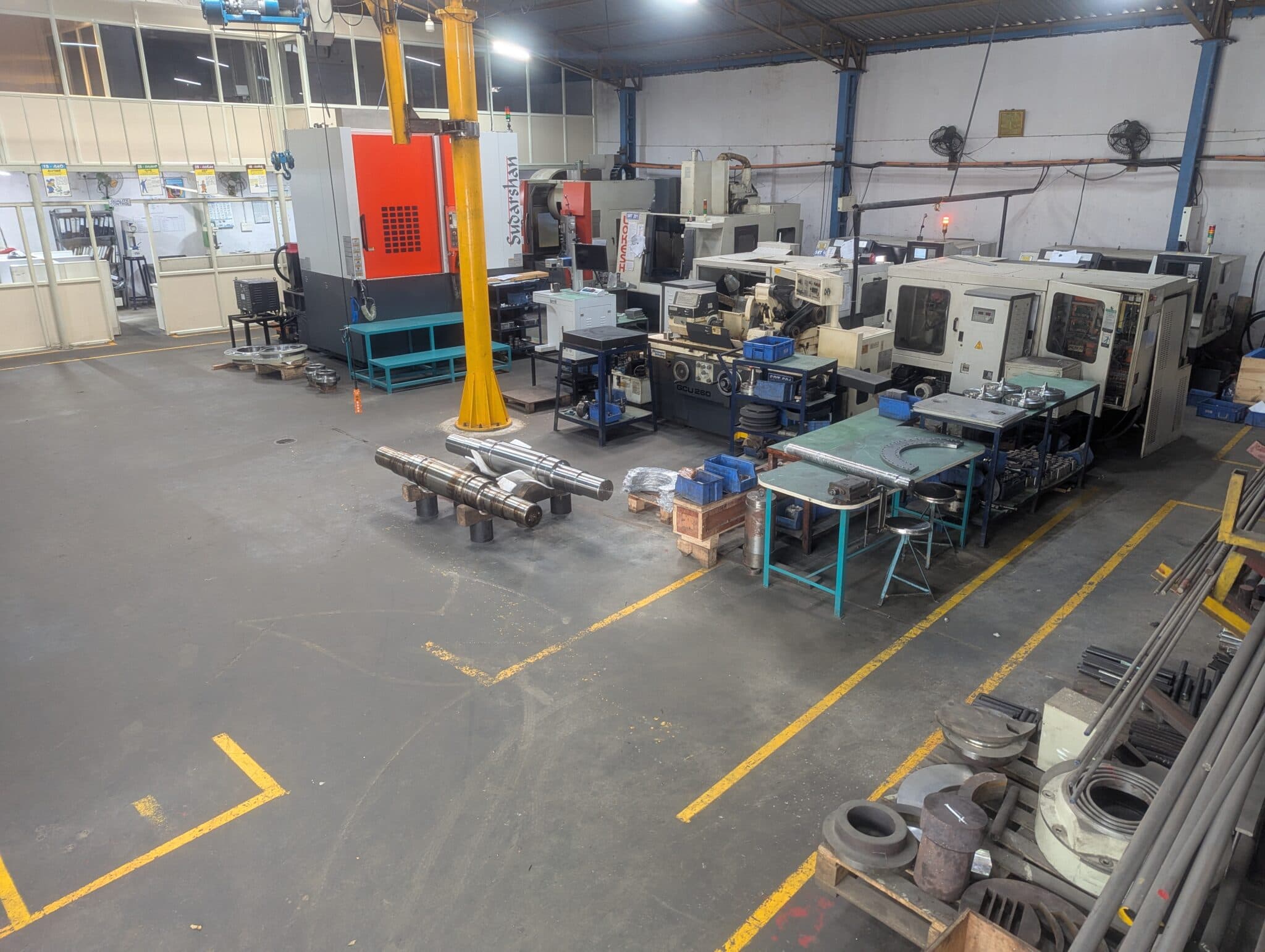Main Sunrise Technologies production hall